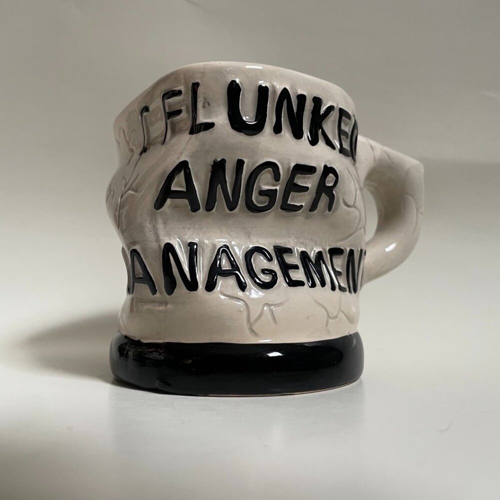BigMouth Inc. “I Flunked Anger Management” Ceramic Mug